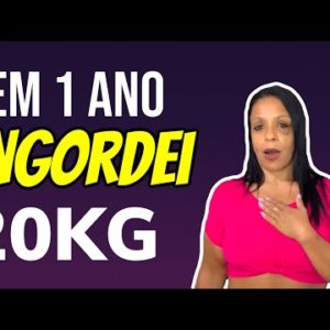 EMAGRECI 45KG, MAS VOLTEI ENGORDAR 20KG. NÃO CONSIGO VOLTAR PARA O FOCO