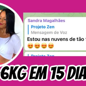 VEJA COMO ELA SAIU DO EFEITO PLATÔ ELIMINANDO - 6KG EM 15 DIAS