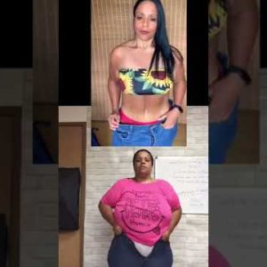 É assim que emagreci 73kg e ganhei massa magra ❤️‍🔥👉🙋‍♀️