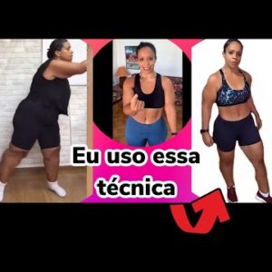 ESSA É A TÉCNICA QUE USO PARA QUEIMAR GORDURA E GANHAR MASSA MAGRA 👉🔒💪