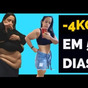 COMO eu EMGRECI 4kg em APENAS 5 DIAS