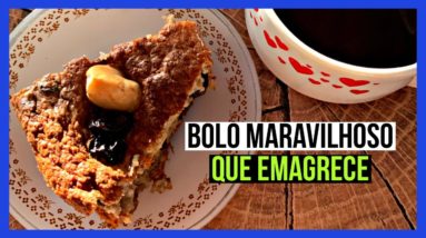 EXCELENTE OPÇÃO PARA PASSAR A VONTADE de comer doce | RECEITA DE BOLO SEM AÇÚCAR industrializado