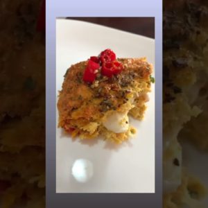 Delicioso torta de frango com farinha de grão de bico| EMAGREÇA saudável